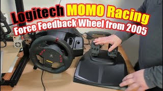 Onverbiddelijk verbannen Doe het niet Logitech MOMO Racing [Unboxing a 15 year old sim racing wheel in 2020] -  YouTube