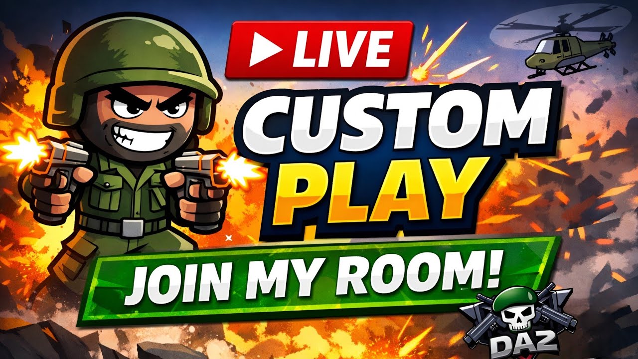 Mini Militia Live Stream 🔥| The Human Gaming #live #minimilitia