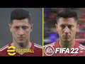 eFootball 2022 (PES 2022) vs FIFA 22 PS5 4K Graphics Comparison