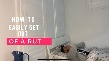 How To Easily Get Out Of A Rut | Hamza Ibrahim