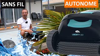 Dolphin LIBERTY 300 🐬 Test du nouveau robot de piscine sans fil de MAYTRONICS