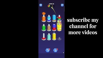 Nut Sort-Color Puzzle Game Level 58 Walkthrough ✅