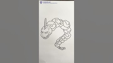 Onix Pokemon Coloring Page