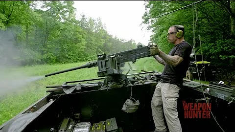 Paul Fires on the Gun Truck | The Weapon Hunter | ...