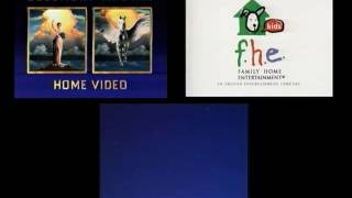 Columbia TriStar Home Video, FHE Kids and Lyrick Studios Logo Race