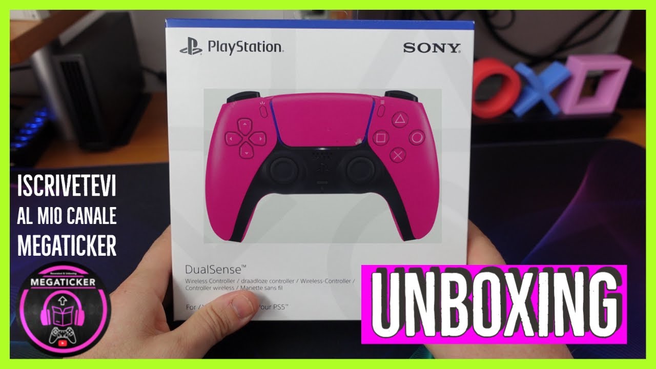 Ps5 Rosa UNBOXING : NUOVA COLORAZIONE ROSA SONY DUALSENSE PS5 ! Vediamolo da ...