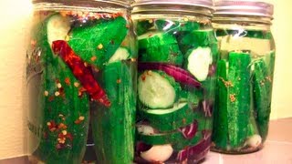 How to make Lactofermented pickles