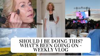 Weekly chatty vlog. Should I be doing this?