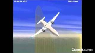 Japanese plane nearly flipped over during flight Japanese plane nearly flipped over during flight