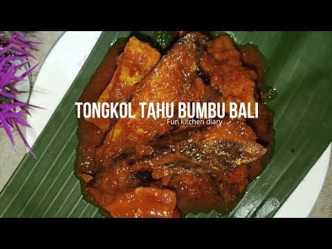 Bumbu Bali Tongkol Tahu