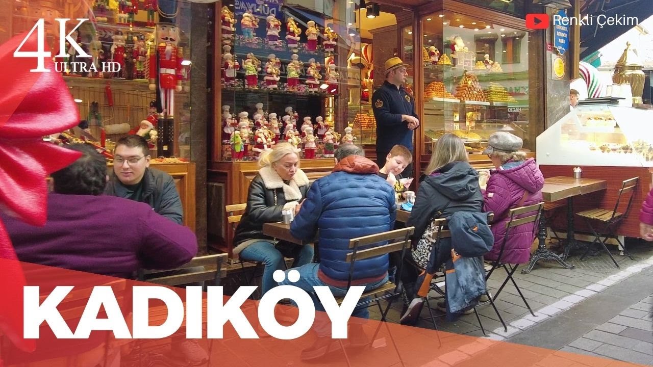 4K Kadikoy Istanbul City Center Walking Tour | Türkiye 2026