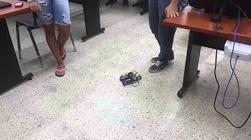 Pruebas de sensores sharp en robot tipo sumo