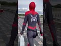 SpiderMan picking up trash