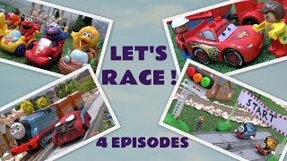 Play Doh Disney Cars 2 Thomas & Friends Lego Duplo Spider-Man Sesame Street Racers Story Episode