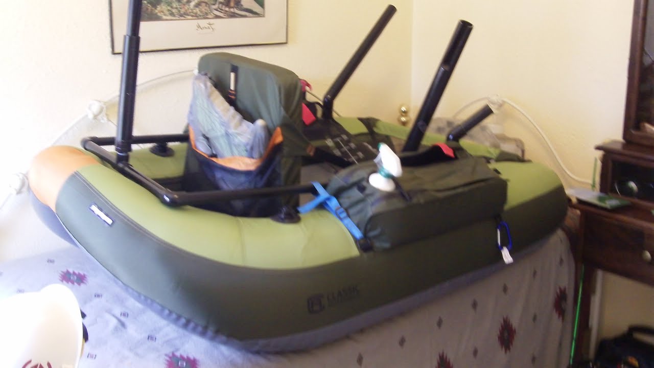 More details on making the rod holder for the Cumberland Float Tube