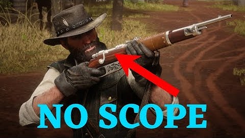 How To Have NO SCOPE On The CARCANO RIFLE • Very Easy And Fast Method • Red Dead Redemption 2