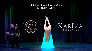 ♪♫ KARINA MELNIKOVA & CHRONIS TAXIDIS ♪♫ Live tabla improvisation. Moscow 2019