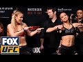 Paige VanZant and Michelle Waterson have a dance-off at their weigh-in | UFC ON FOX