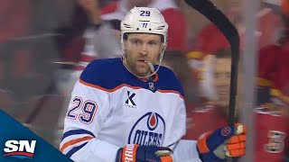 Leon Draisaitl Becomes Oilers' No. 4 All-Time Scorer With A Nifty Goal
