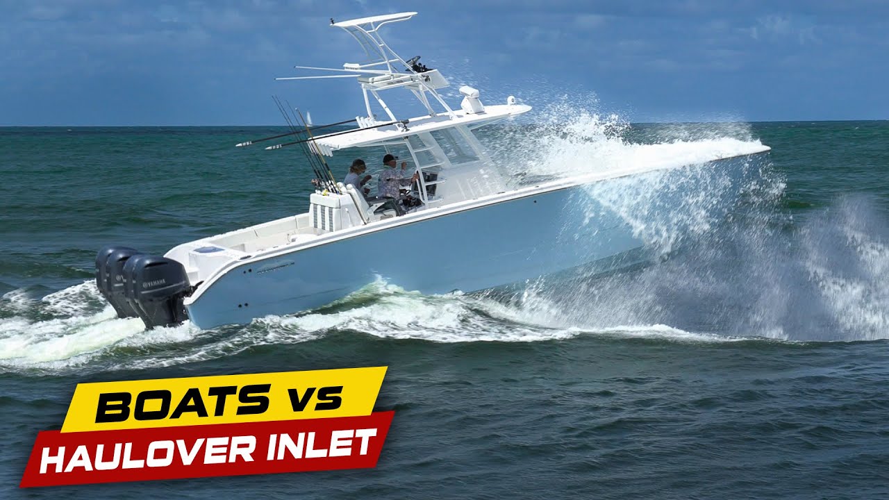 NO ONE IS INVINCIBLE AT HAULOVER INLET! Boats vs Haulover Inlet YouTube