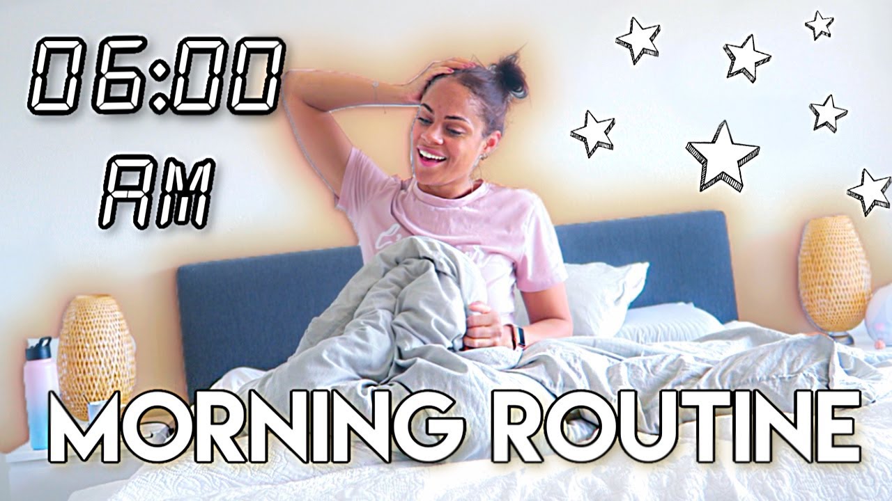 6 AM HEALTHY MORNING ROUTINE😴☕️|| Denise Anna - YouTube