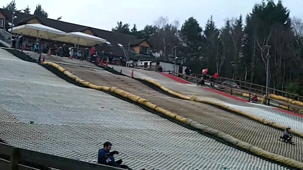Snowboarding jump dry ski slope Fail YouTube