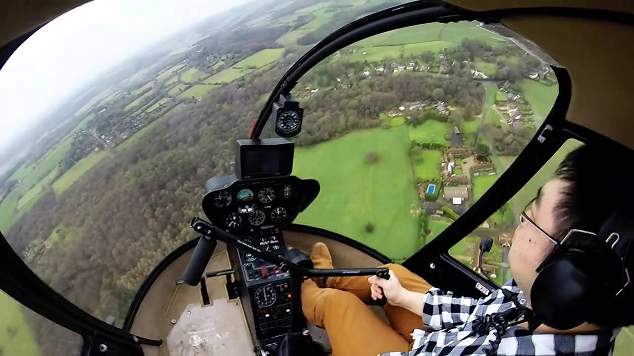 Robinson R22 Helicopter Flight GoPro Hero 3+ - YouTube
