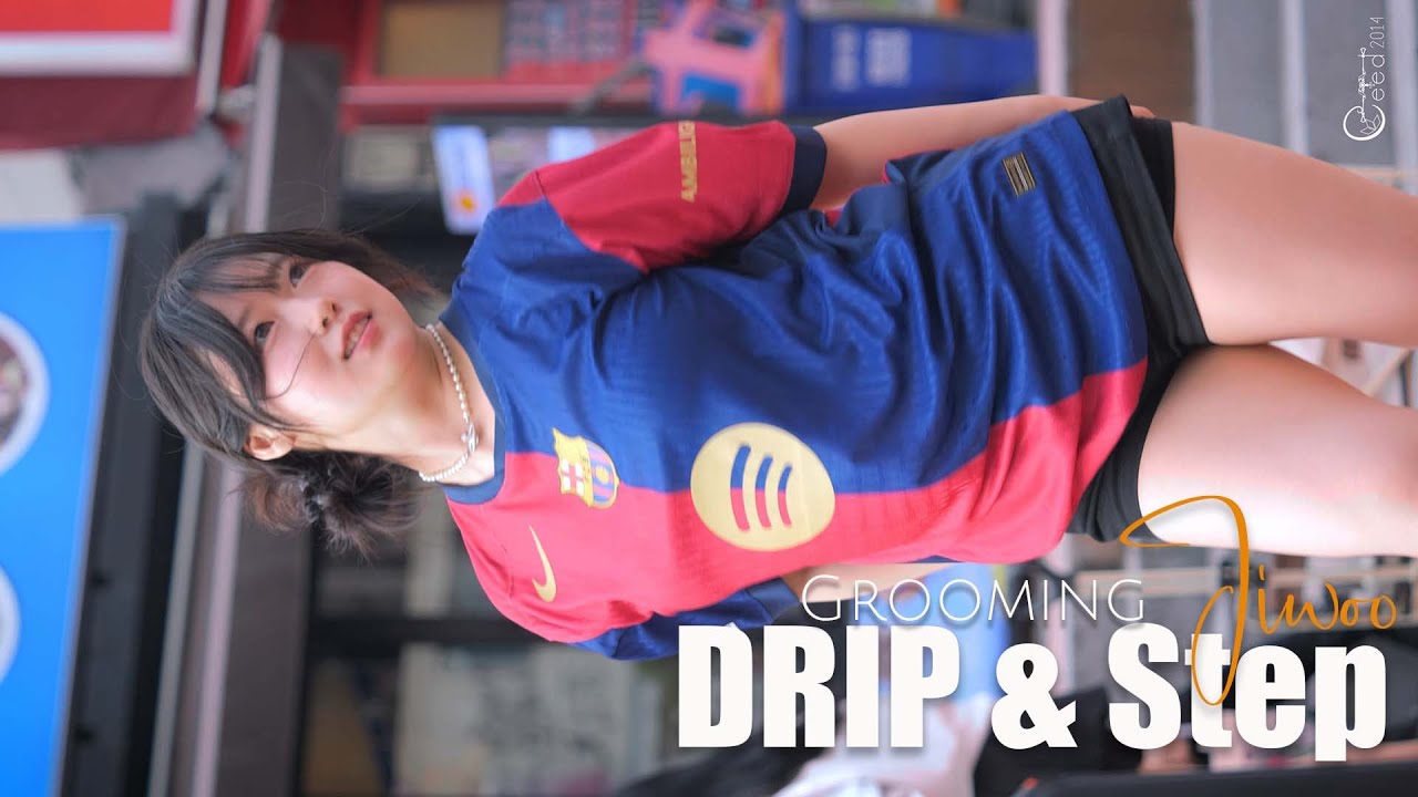 250705 댄스팀 그루밍 Grooming 지우 'DRIP & Step ' @홍대버스킹 6K 60P 직캠