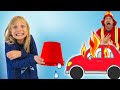 Amelia power-wheels ride on car adventure and a visit to an indoor playground - Compilation Tuesday!