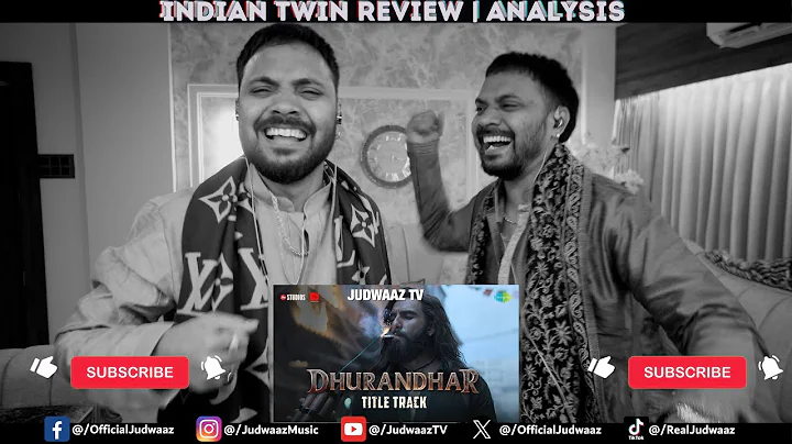 Dhurandhar : Title Track - Ranveer Singh | Hanumankind | Jasmine Sandlas | Judwaaz