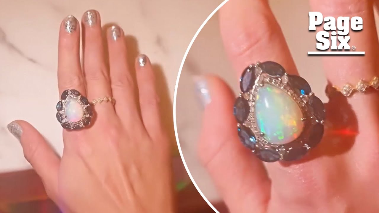 Keleigh Sperry gifted Taylor Swift her large opal birthday ring