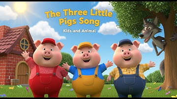 Song The Three Little Pigs | Kids Songs & Nursery Rhymes