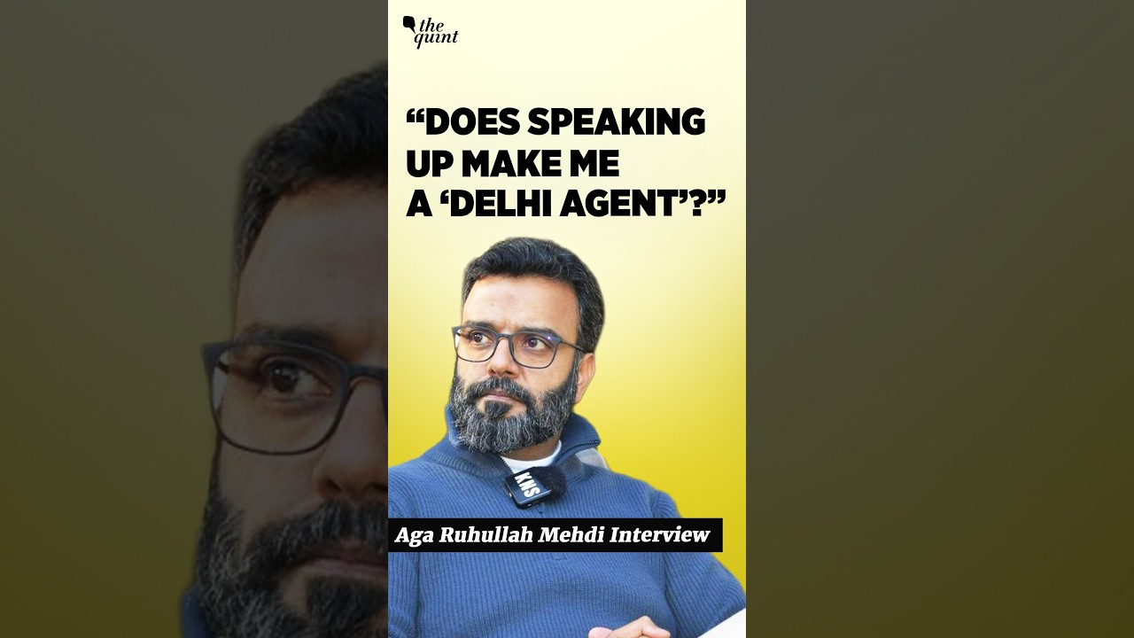 "Called a 'Delhi Agent' for Speaking Up": Mehdi on his Resignation | The Quint