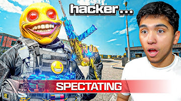 Spectating a 69kd SMG HACKER on Rebirth Island