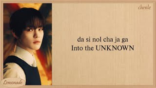 NCT DREAM UNKNOWN Easy Lyrics Resimi