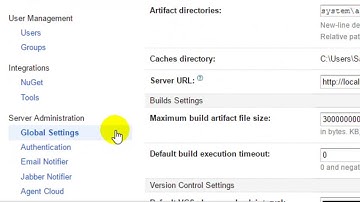 How to change the server url of TeamCity