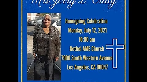 Celebrating the life of Jerry L. Craig