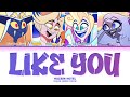 Hazbin Hotel Like You Color Coded Lyrics 