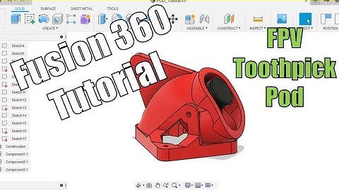 Toothpick Pod - Fusion 360 Tutorial