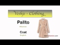 Clothing Vocabulary / Learn Albanian and Pronunciation