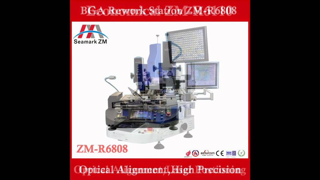 ZhuoMao BGA Rework Station all models show -- from Original ZhuoMao factory in China.