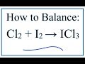 Balancing Chemical Equations