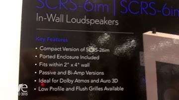 CEDIA 2015: Pro Audio Technology Introduces SCRS-6im In-Wall Loudspeakers