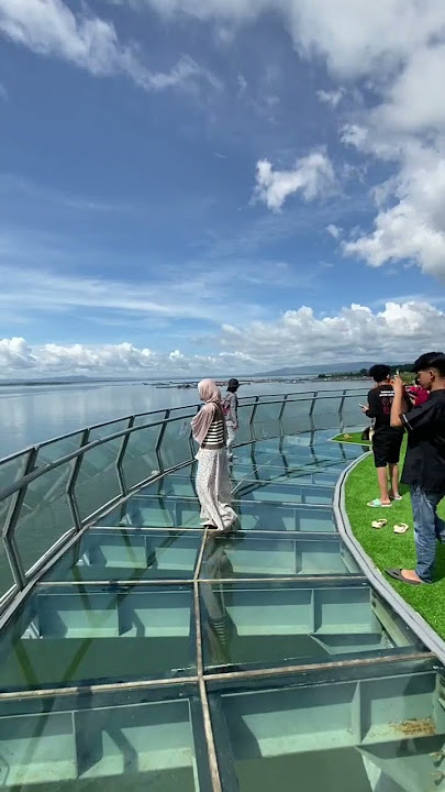 Jembatan Kaca Waduk Gajah Mungkur Wonogiri   #music #pemandanganbagus #wisata #jowopride #nature