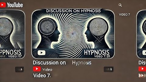 NLP Hypnosis Discussion - Video 7,  More about Hypnotic Language