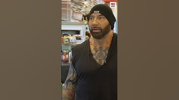 Dave Bautista explains his mostly plant-based diet  #menshealth