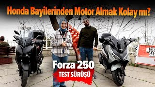 Honda Bayilerinden Motor Almak Kolay Mı? Forza 250 Test Sürüşü