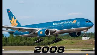 VIETNAM AIRLINES BOEING 777-200 FLEET HISTORY (2003-2017)
