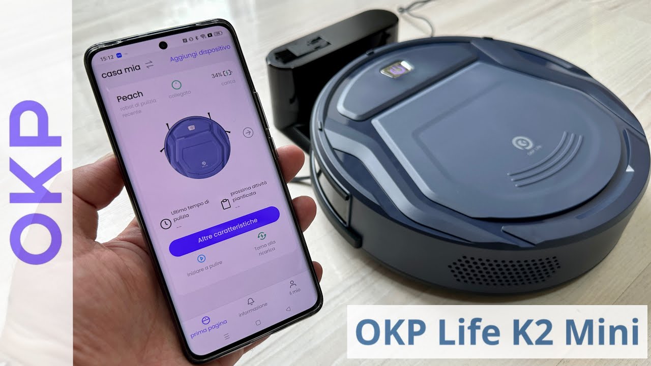 OKP K2 Low Cost Mini Robot Vacuum Cleaner YouTube