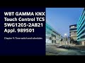 4 Siemens KNX Touch Control Panel TC5: Time switch / Scheduler